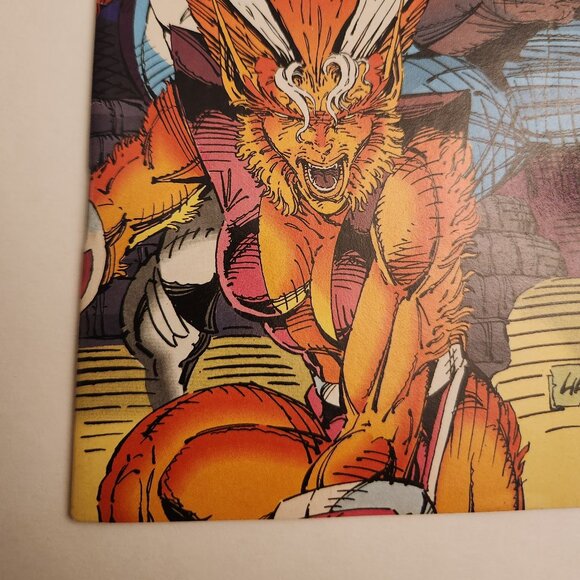 X-Force #1 (1991) Marvel Comics, Unsealed Pollybag without Trading Card, NM - Picture 6 of 14